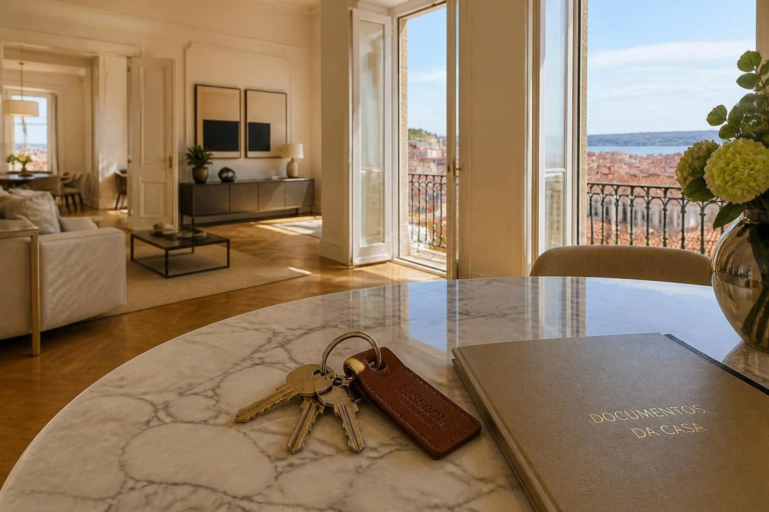 Apartamento em Lisboa com vista para o Tejo